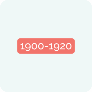 1900-1920 : Immigration européenne et arrivée de personnes réfugiées